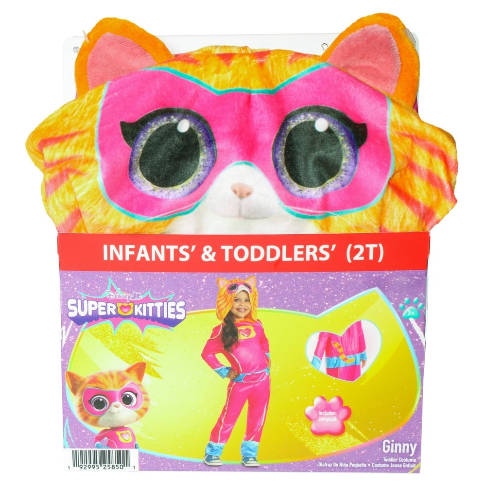 Halloween Costume Super Kitties Ginny 2T‎ New